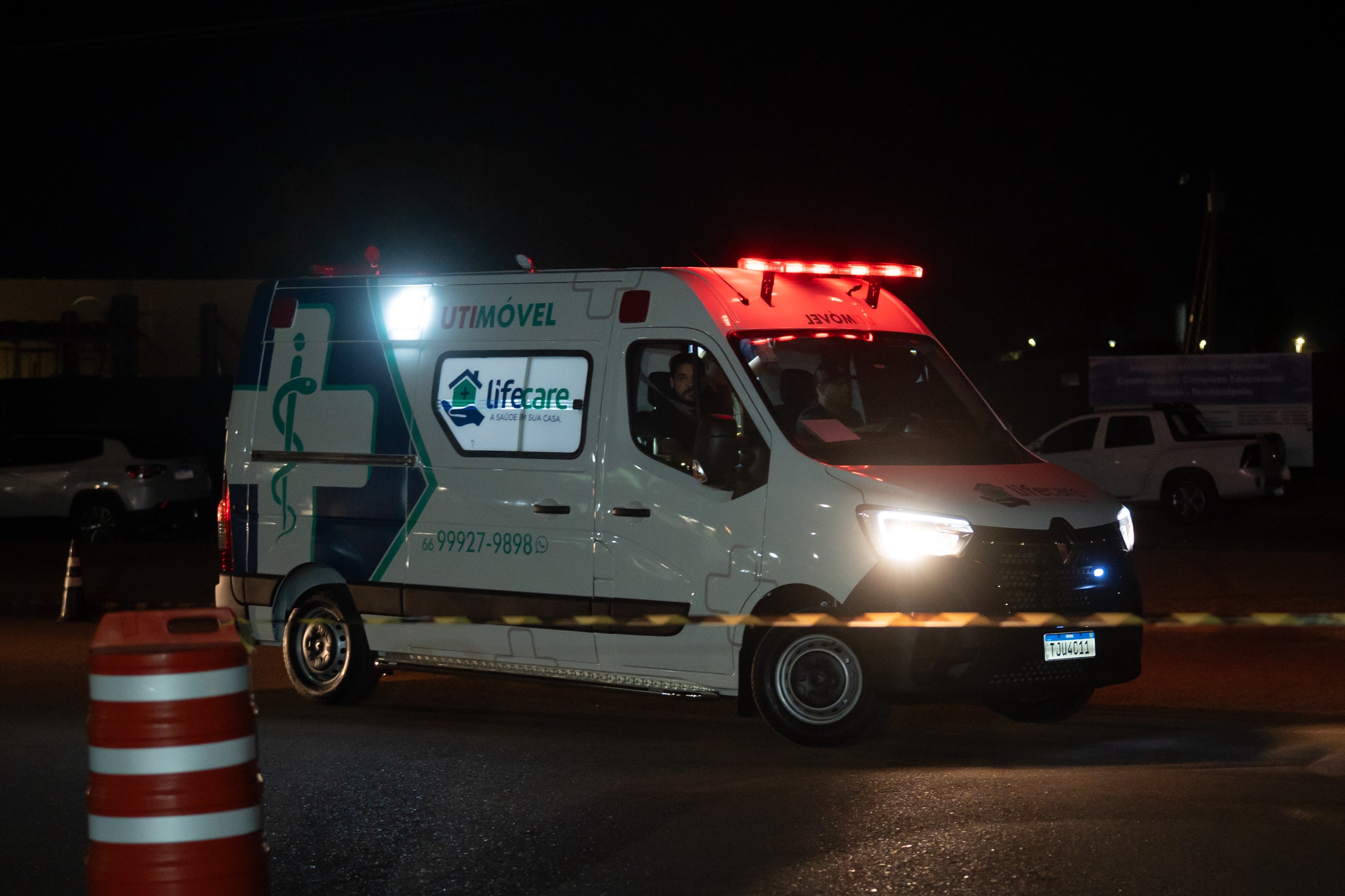 UTI Móvel Life Care em atendimento